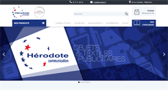 Desktop Screenshot of herodote.fr